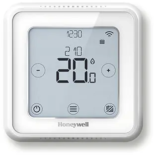 Honeywell Lyric T6 Wi-Fi smart thermostaat voor zowel aan/uit als Opentherm wit Y6H910WF4032 Direct Verzonden