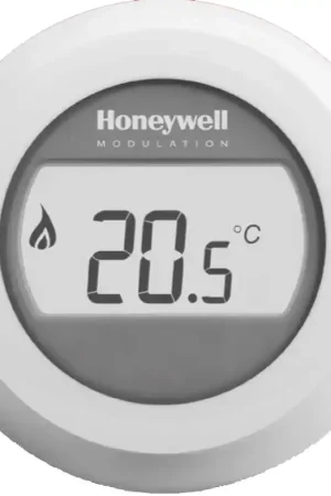 Honeywell Round Modulation Plus kamer thermostaat modulerend Opentherm 5..35graden verlicht display wit T87C2055 Koop Online