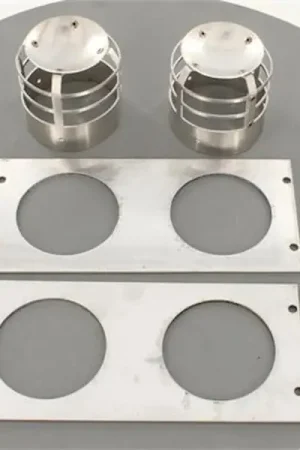 Intergas muurdoorvoerset dubbelpijps 2 x Ø 80mm, met afdekplaten 110x240mm Bestel Nu
