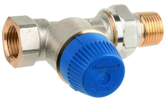 Honeywell Home dynamisch thermostatisch ventiel, DN15, recht, PN10, 20-145 l/h, 60kPA 0,6 bar Beperkt Aanbod