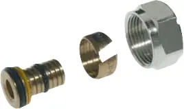 Beste Prijs Jaga aansluit koppeling 16 x 2mm - M24 Voor aluminium kunststof buis ( AKB / alu-pex ) 5094.316