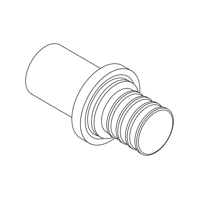 Rehau Rautitan RX+ knel/soldeer overgang 25 x 28mm (schuifx soldeer Voordeelprijs