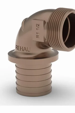 Beperkte Voorraad Rehau Rautitan RX+, knieovergang 50-R1 1/2