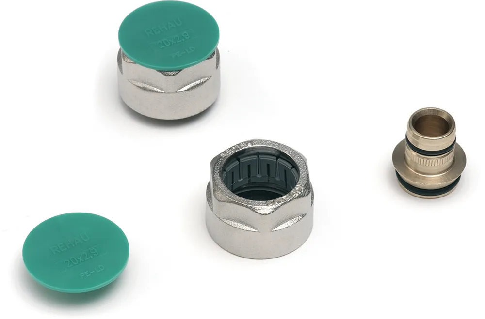 Rehau Rautitan Stabil aansluit koppeling 16,2 x 2,6mm 3/4" euroconus 12664521003 Betaalbaar
