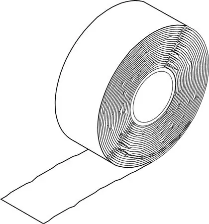 Rehau Rauvitherm afdichtingstape, 2000x40mm, vereist bij muurdichtring en optioneel voor eindkap Bestel Nu
