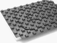 Rehau Varionova noppenplaat zonder contactgeluidisolatie 1400x800x24mm plaat 1.12m2 Premium