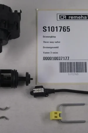 Korting Remeha actuator en driewegklep S101765