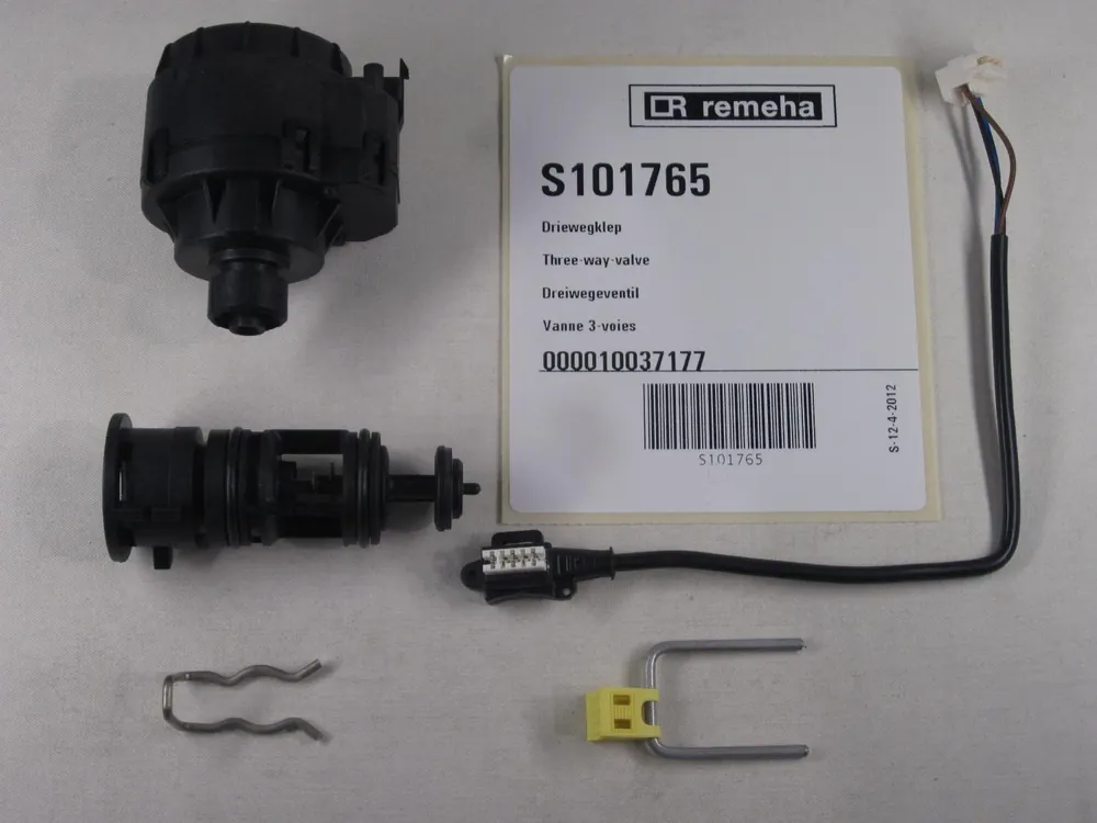 Korting Remeha actuator en driewegklep S101765