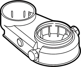 Dagaanbieding Remeha adapter RGA 2x80mm S101711