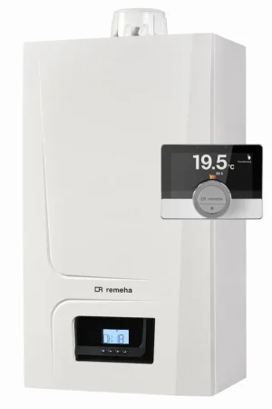 Hete Deal Remeha Avanta Ace 28C combiketel, A, 24kW, 60/100, max. aanvoer 80°C, aan/uit, OpenTherm, CCS met eTwist, hxbxd 700x395x285mm