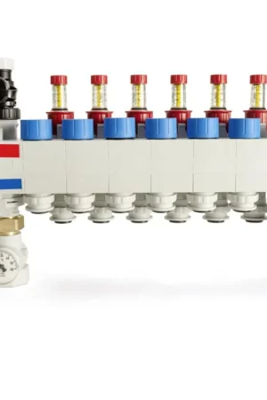 Beperkte Voorraad Rehau Speed HKV-D P 16 kunststof vloerverwarming verdeler 16 groeps zonder pomp 14708401001