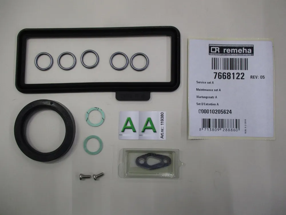Snelle Levering Remeha Calenta Ace Solo en andere series service set A 7668122