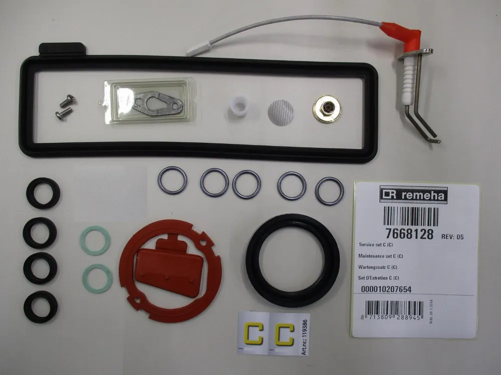 Remeha Calenta onderhoudsset C (C) voor Calenta Ace 40C 40L 7668128 Hoge Kwaliteit