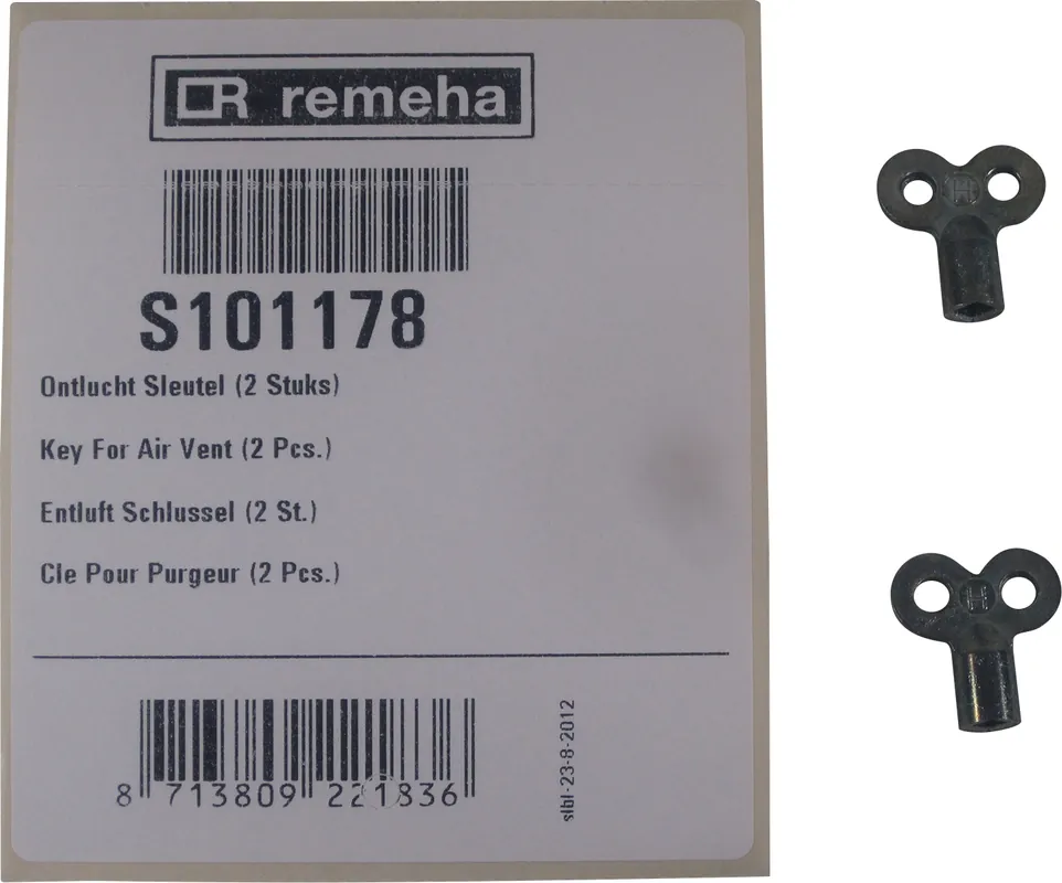 Nu Kopen Remeha Calenta Solo en andere series ontluchtingssleutel prijs=per 2 stuks S101178