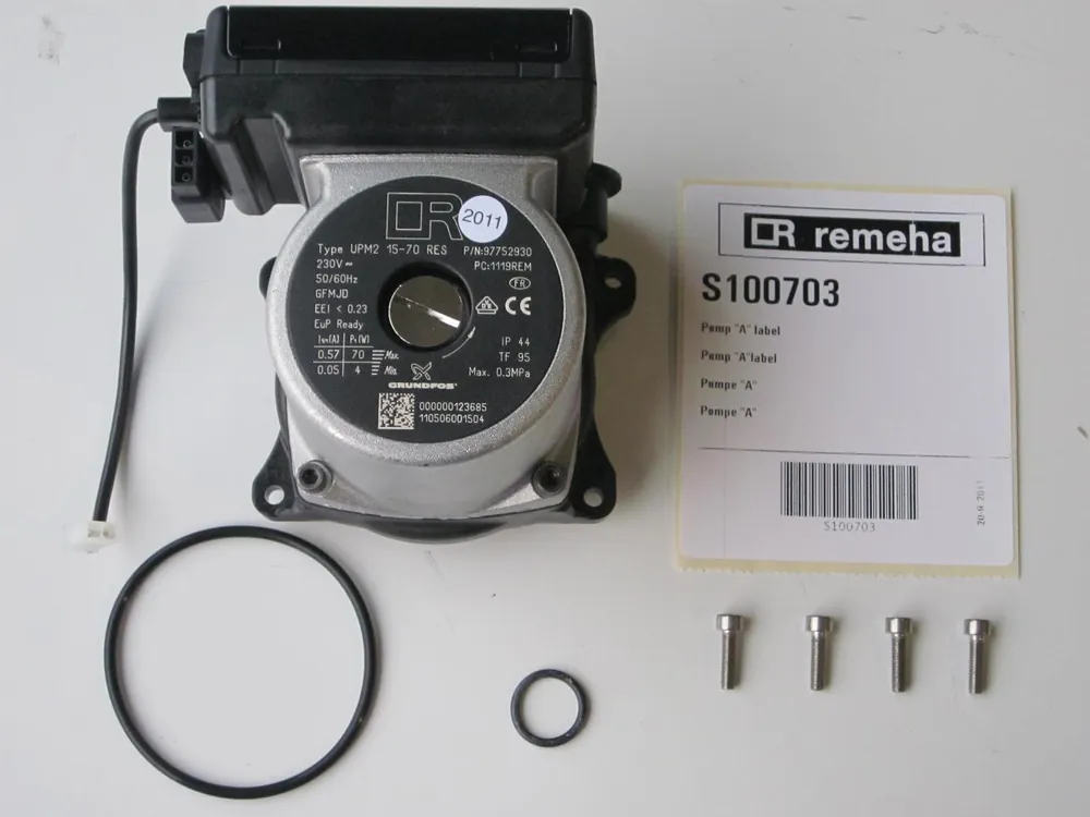 Nieuw Remeha Calora Tower en andere series energiezuinige A-label pomp v. Calenta & Calora S100703