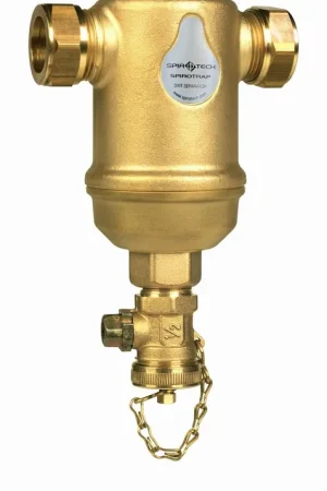 Spirovent Vuilafscheider 22mm AE022 Betrouwbaar