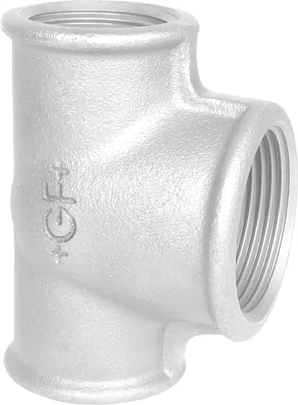 Fabrieksprijs T-STUK NR.130 GEGALV. - 3/4X1X3/4"