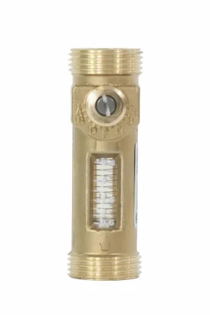 Taconova Tacosetter inregelafsluiters, messing, DN15, 19mm, buitendraad, PN10, Kvs-1.85, lengte 9mm, werkende lengte 9mm Voordeelprijs