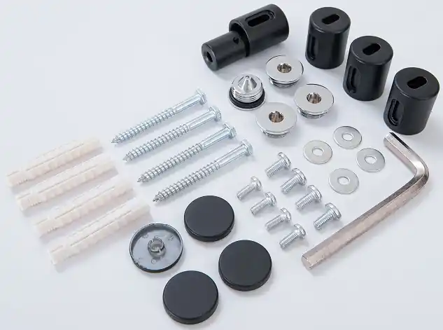 Thermrad (reserve) bevestigingsset tbv Thermrad Tone & Tone-E handdoekradiator, kleur matzwart Voordeelprijs