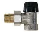 Direct Verzonden Solar thermostatische radiatorkraan 1/2" Haaks. T.b.v. M30 kop