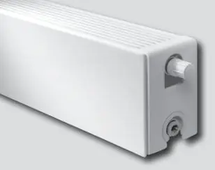 Thermrad Super-8 Plateau 200 paneelradiator 983W, 8 aansluitingen, hxdxl 200x33x1000mm, glans wit RAL9016 Exclusieve Aanbieding
