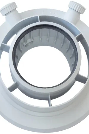Koop Vandaag Vaillant, Aansluitstuk, concentrisch, 80/125mm kanaaldiameter, PP, met meetpunten, kunststof