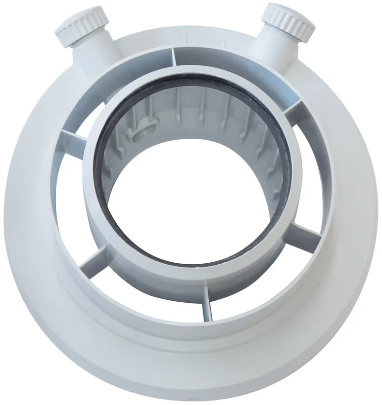 Koop Vandaag Vaillant, Aansluitstuk, concentrisch, 80/125mm kanaaldiameter, PP, met meetpunten, kunststof