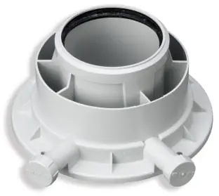 Beperkt Aanbod Vaillant adapter concentrisch PP 60/100mm 180932