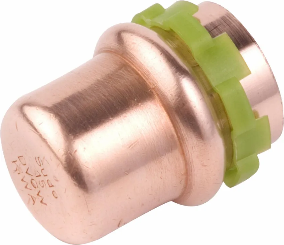 VSH Sudopress KOPER eindkoppeling, stop, 22mm, koper (pers) Populair