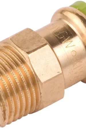 VSH Sudopress KOPER rechte koppeling, puntstuk 28mm x 1, koper (pers x buitendraad) Uitverkoop
