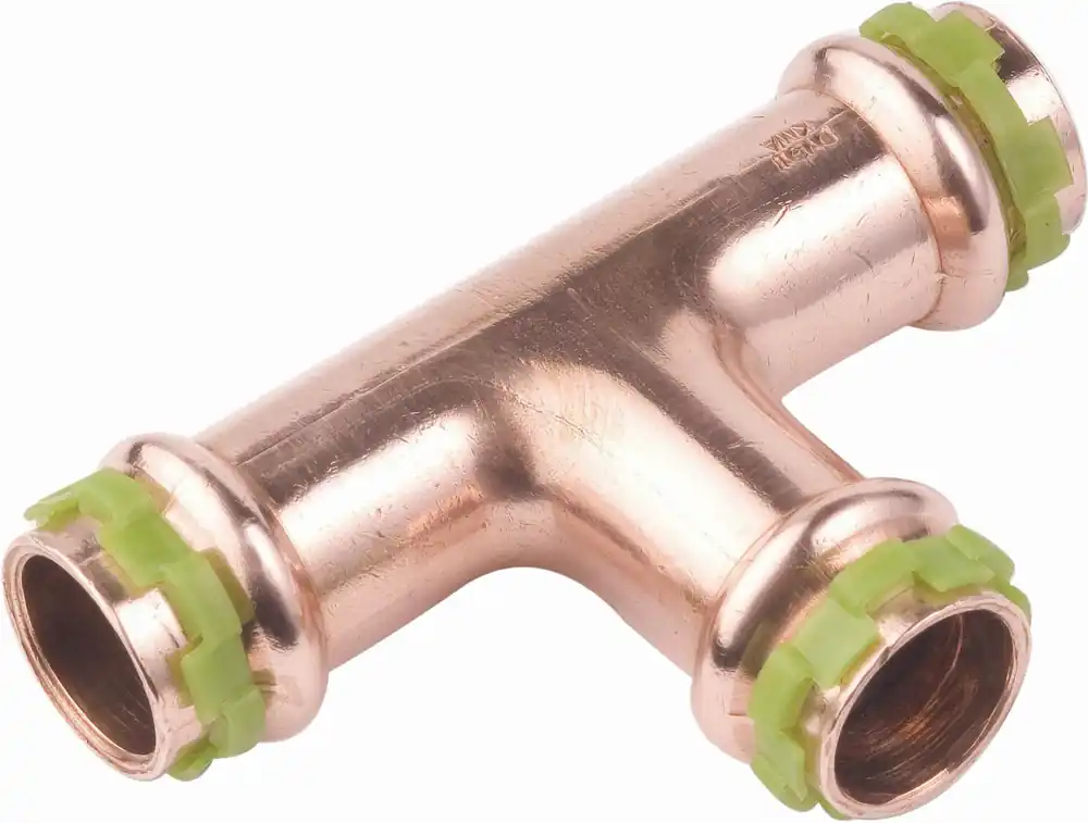 VSH Sudopress KOPER T-stuk, 12mm x 12mm x 12mm koper (pers x pers x pers) Korting