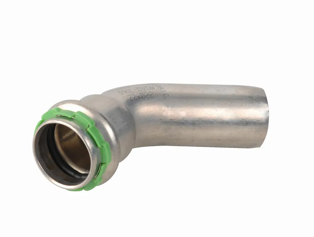VSH SudoPress RVS bocht 45° FØ 42 Hete Deal