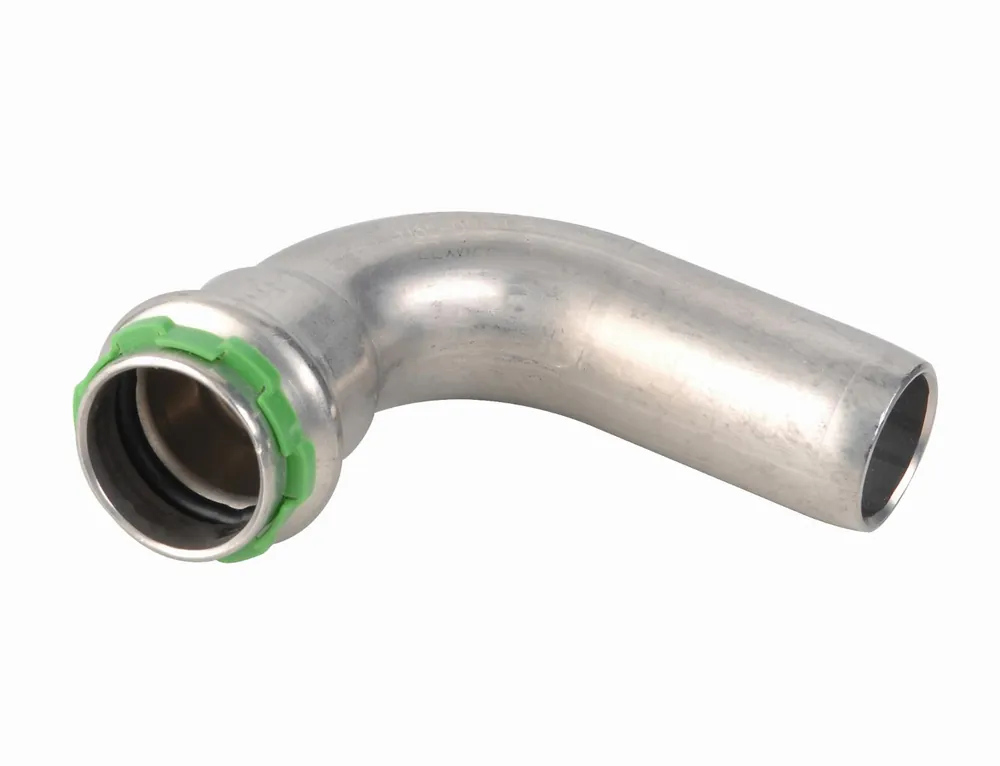 Uitverkoop VSH SudoPress RVS bocht 90° FØ 42