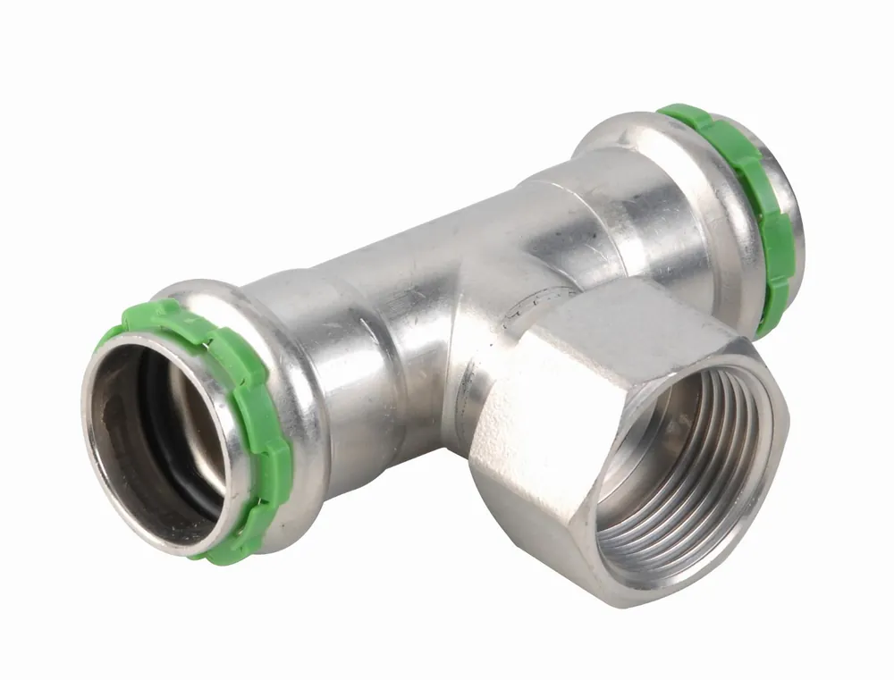 VSH SudoPress RVS T-stuk binnendraad FFF 54xRp1/2x54 Meest Verkocht