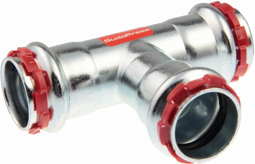 Direct Verzonden VSH Sudopress STAAL T-stuk, 15mm x 15mm x 15mm, staal (pers x pers x pers)