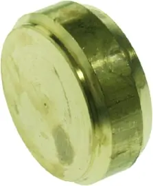 VSH Super Knel afsluitplaatje 22mm messing 0866954 Voordeelprijs