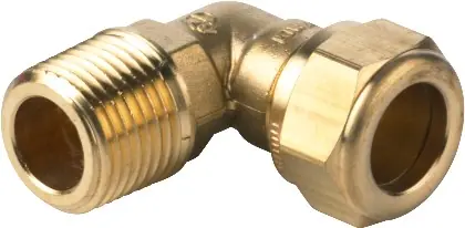 Koop Online VSH Super Knel knie 90° 15mm x 1/2" knel x buitendraad messing 0862004
