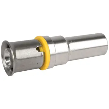 Speciale Aanbieding Wavin Tigris Gas M1 overgangskoppeling met koperovergang, 25x22mm (pers x pers)