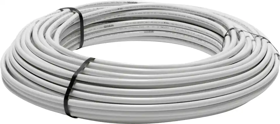 Tijdelijk Beschikbaar Wavin Tigris PEX/AL buis op rol wit 16x2mm lengte 100m 4361016100