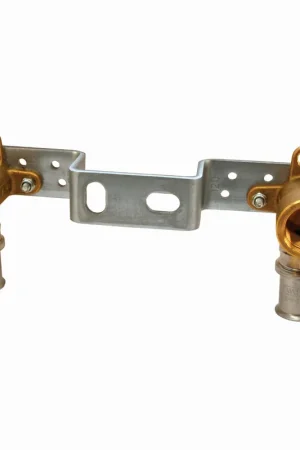 Aanbieding Wavin Tigris M5 Beugel + 2x muurplaat 16x1/2" afstand 153mm 4478916121
