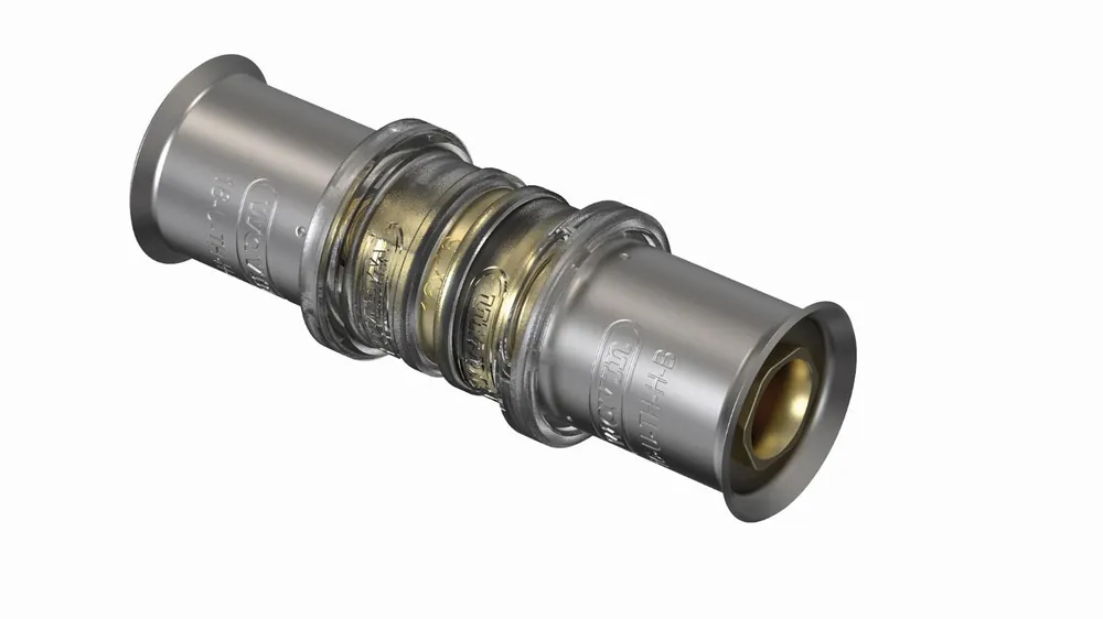 Meest Verkocht Wavin Tigris M5 rechte koppeling met akoestische lekdetectie-fuctie, 25x25mm (pers x pers)