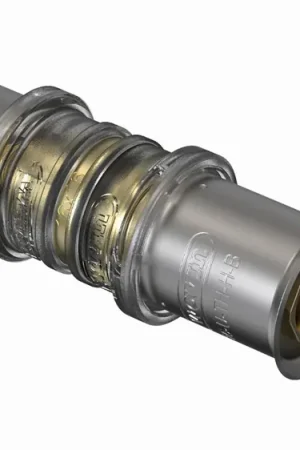 Weekendaanbieding Wavin Tigris M5 rechte koppeling met akoestische lekdetectie-fuctie, 32x32mm (pers x pers)