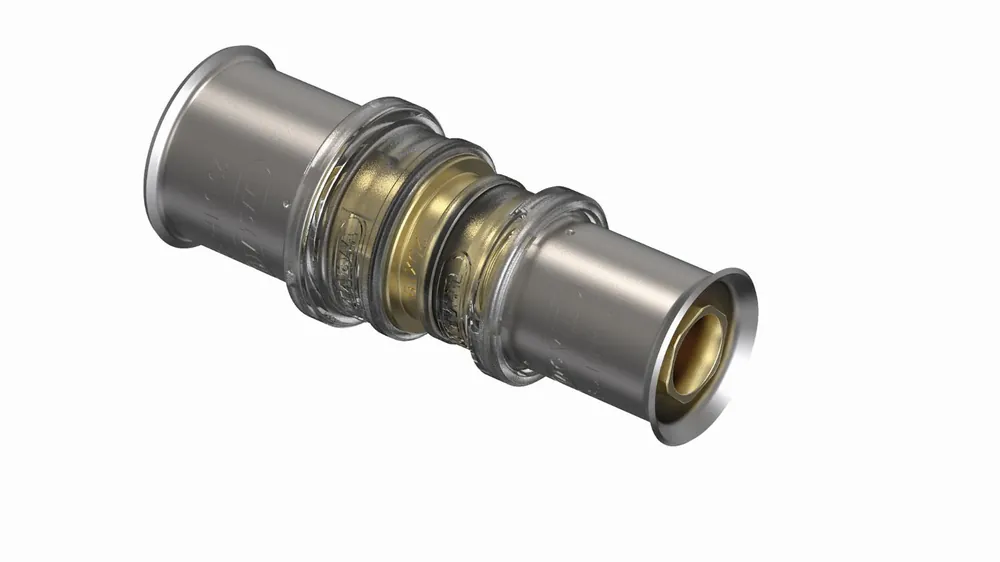 Hete Deal Wavin Tigris M5 verloopkoppeling met akoestische lekdetectie-fuctie, 32x16mm (pers x pers)