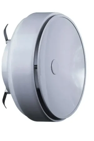 Itho Daalderop Toevoerrooster 180 gr. d=125mm RAL 9010 - wit Nieuw