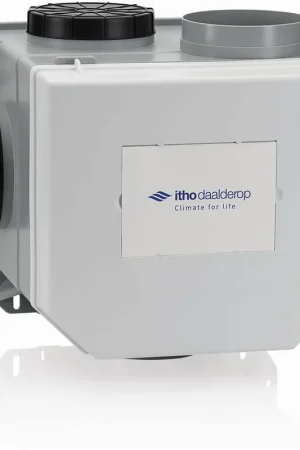 Aanbieding Itho ventilatie unit CVE-S ECO HP high performance, geintegreerde RV met perilex stekker 0300403