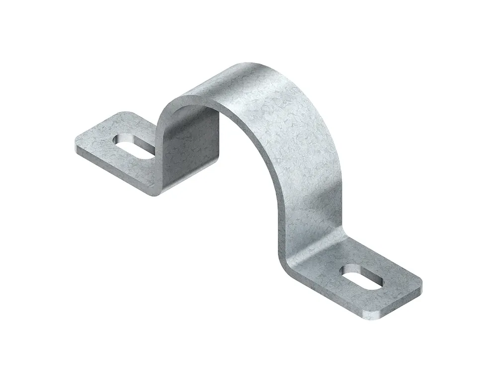 Niedax kabelbuisklem, Ø60mm, schroefgat, staal, verzinkt, halogeenvrij, 1 stuks Express Levering