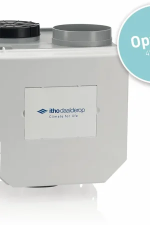 Itho Daalderop CVE-S Optima CO2-Sensor met geïntegreerde RV met afstandsbediening 03-00419 Gecertificeerd