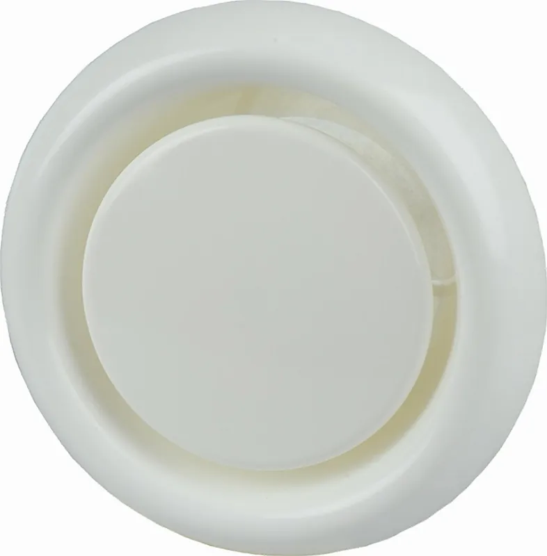 Itho Daalderop Kunststof afzuigventiel 125 mm RAL 9002 - grijswit Rechtstreeks Van De Fabrikant