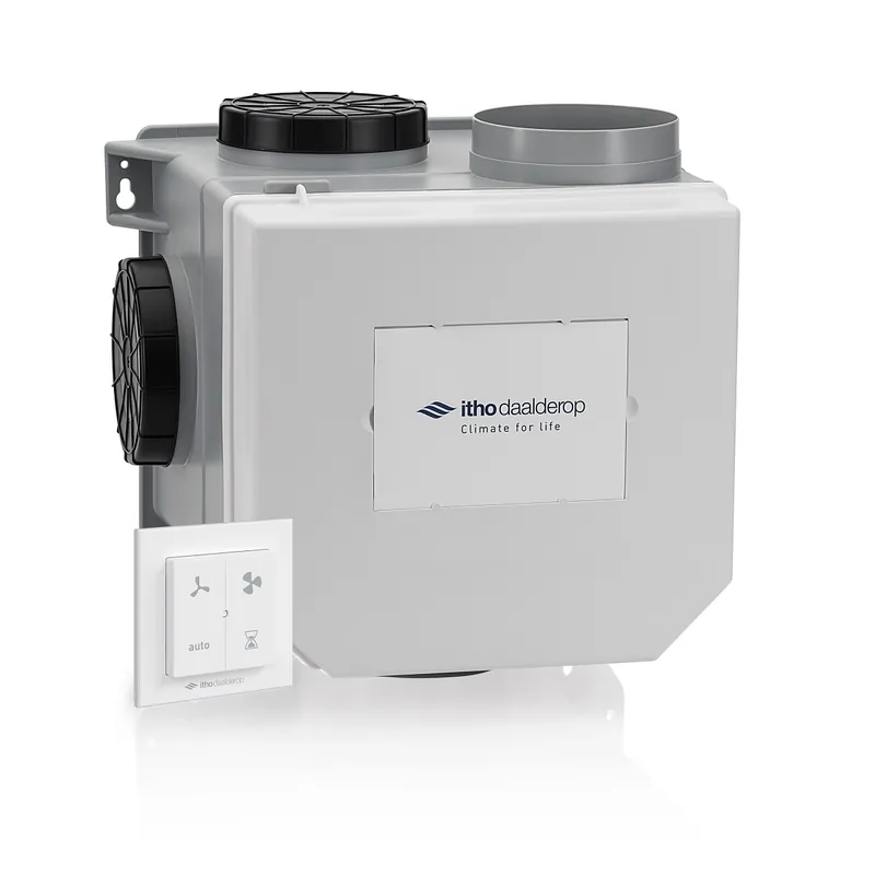 Itho Daalderop MV-unit CVE-S 375 pakket, RV-sensor inside, Eurostekker, RFT-N Auto 0300838 Beperkt Aanbod