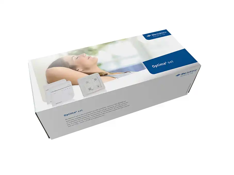 Itho Daalderop Optima2-set, RFT Auto bediening, 2 CO2-sensoren Express Levering